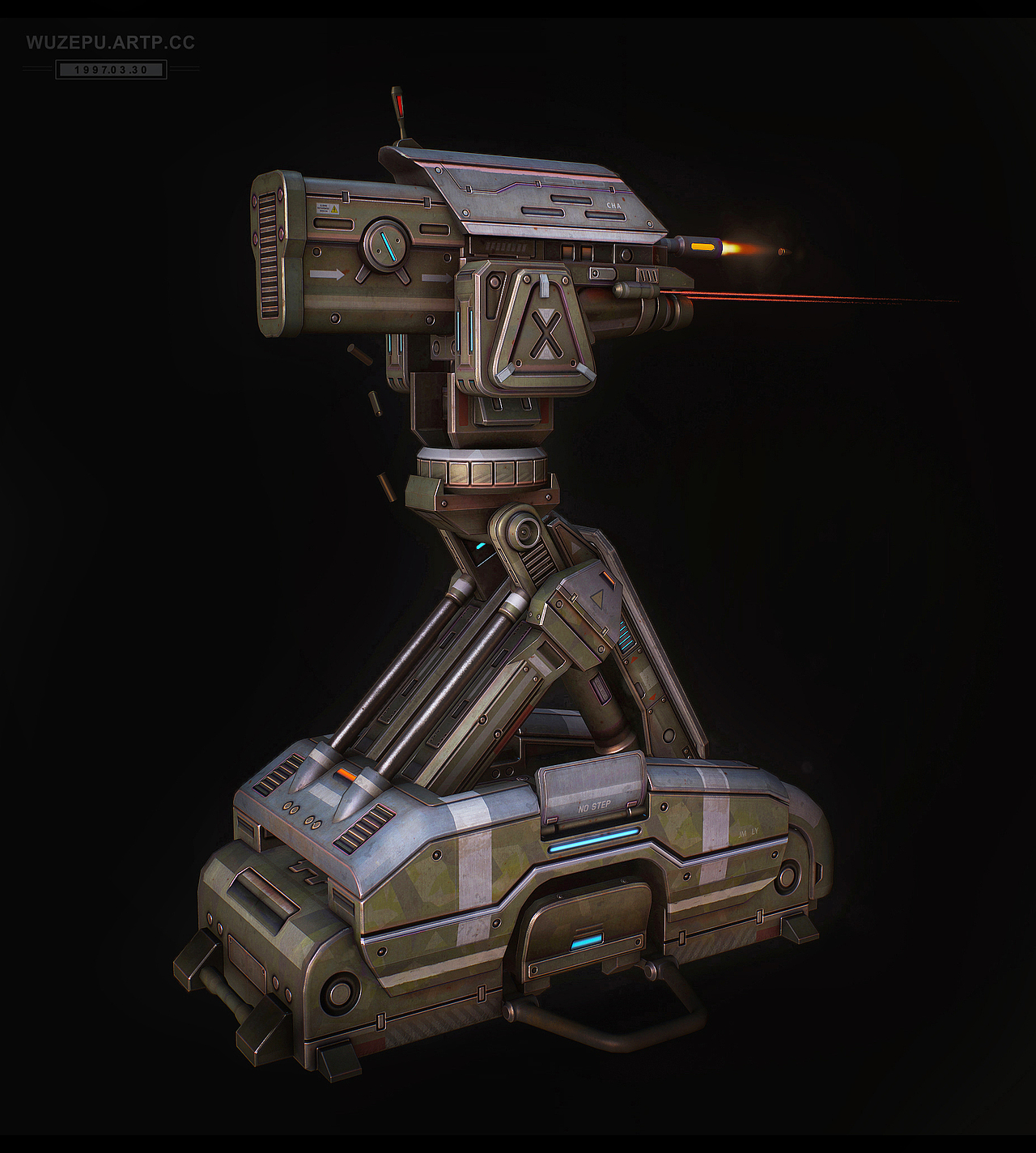Stylized machine（图ZNzA5NzM1MDg=） - 机械/交通 - 站酷设计师wuzepu原创素材 - 站酷ZCOOL
