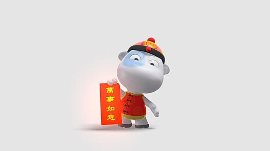 牦牦拜年《恭了个喜shi》（图ZNDE2MDkxODg=） - 动画/影视 - 站酷设计师5_哥原创素材 - 站酷ZCOOL