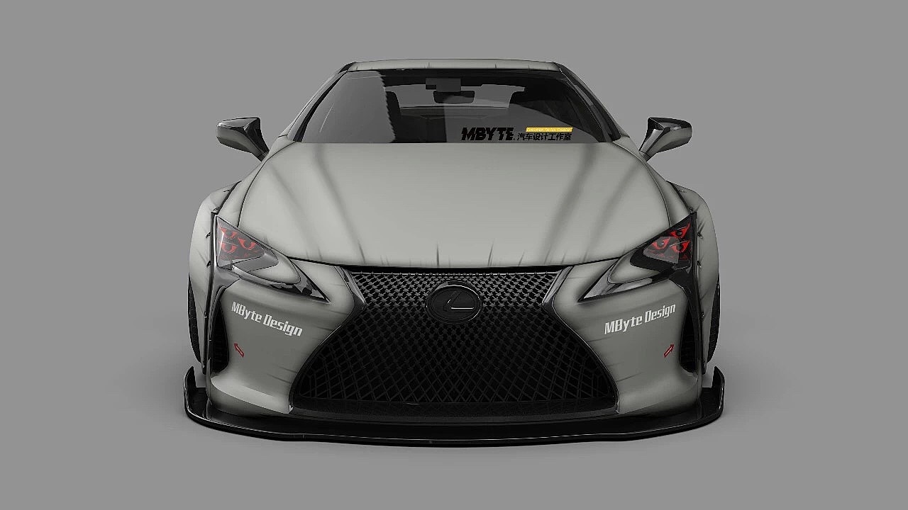 MBYTE 汽车改装概念设计 Lexus LC500（图ZMTQ1MjgxMjg0） - 交通工具 - 站酷设计师MBYTE_CHINA原创素材 - 站酷ZCOOL