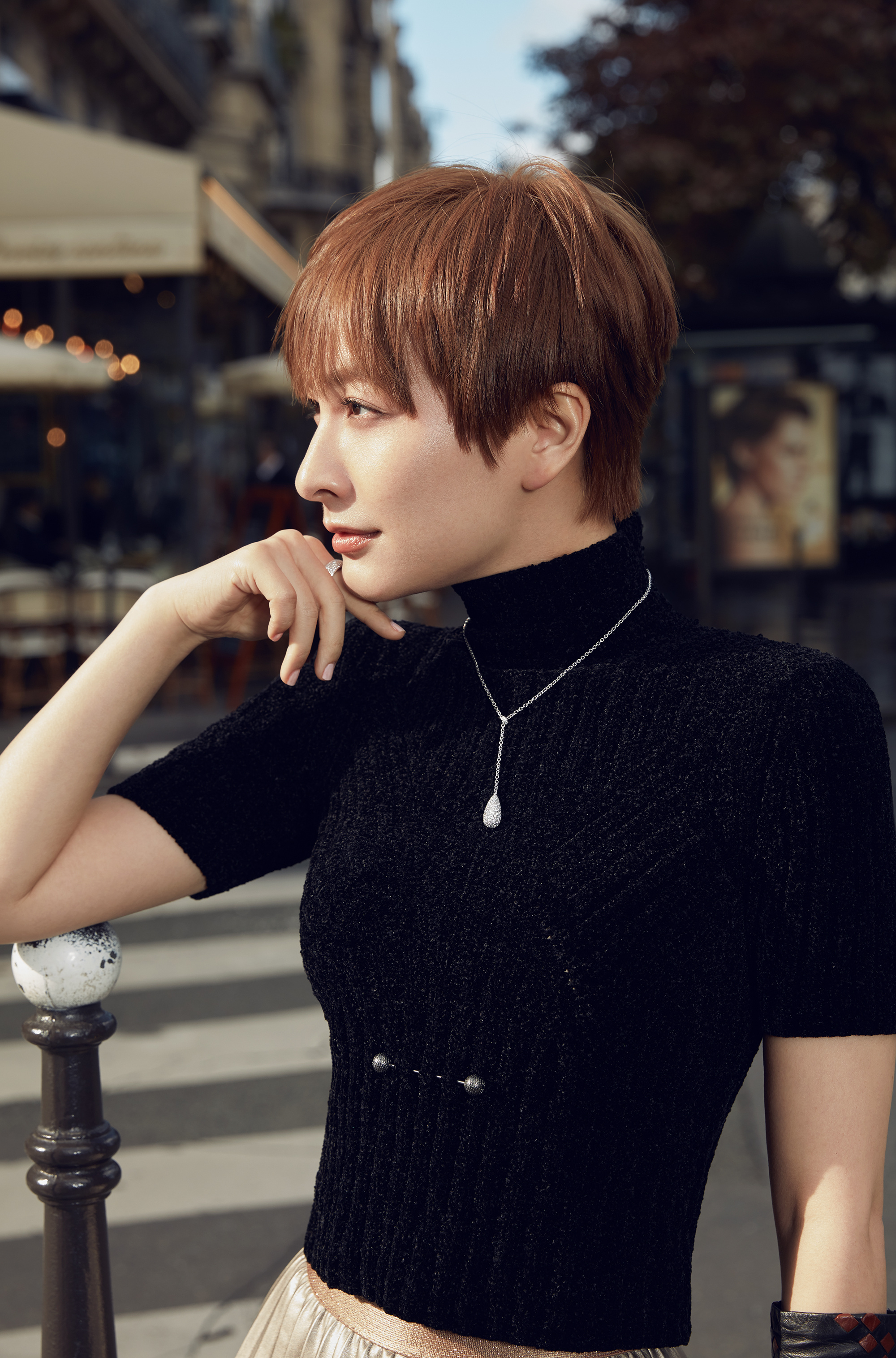 吴昕——巴黎街拍