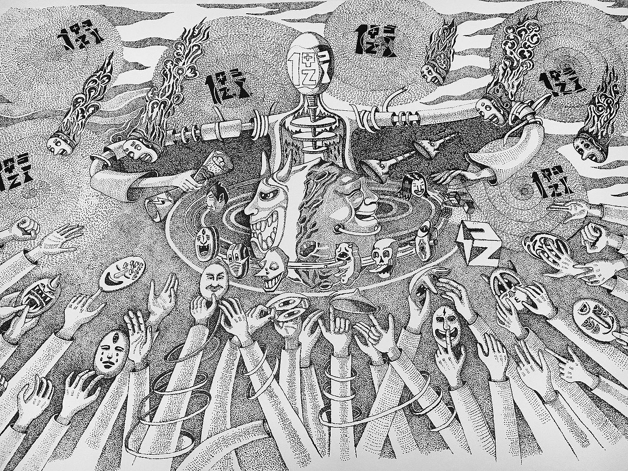 《面具星球》 Mask the planet（图ZMjA5MzczMTIw） - 创作习作 - 站酷设计师肥鸽原创素材 - 站酷ZCOOL