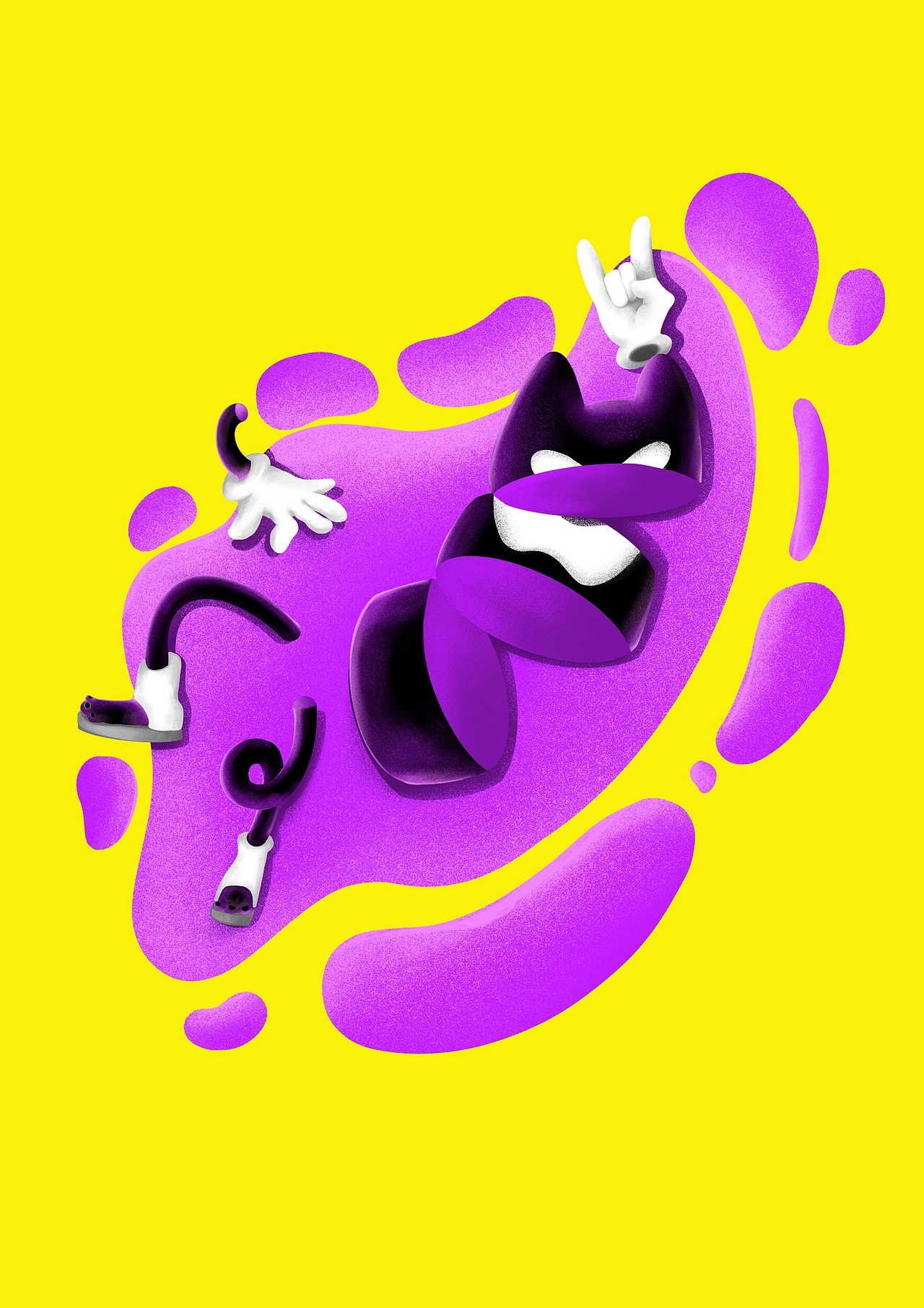 procreat手绘练习个人IP插画设定(三)