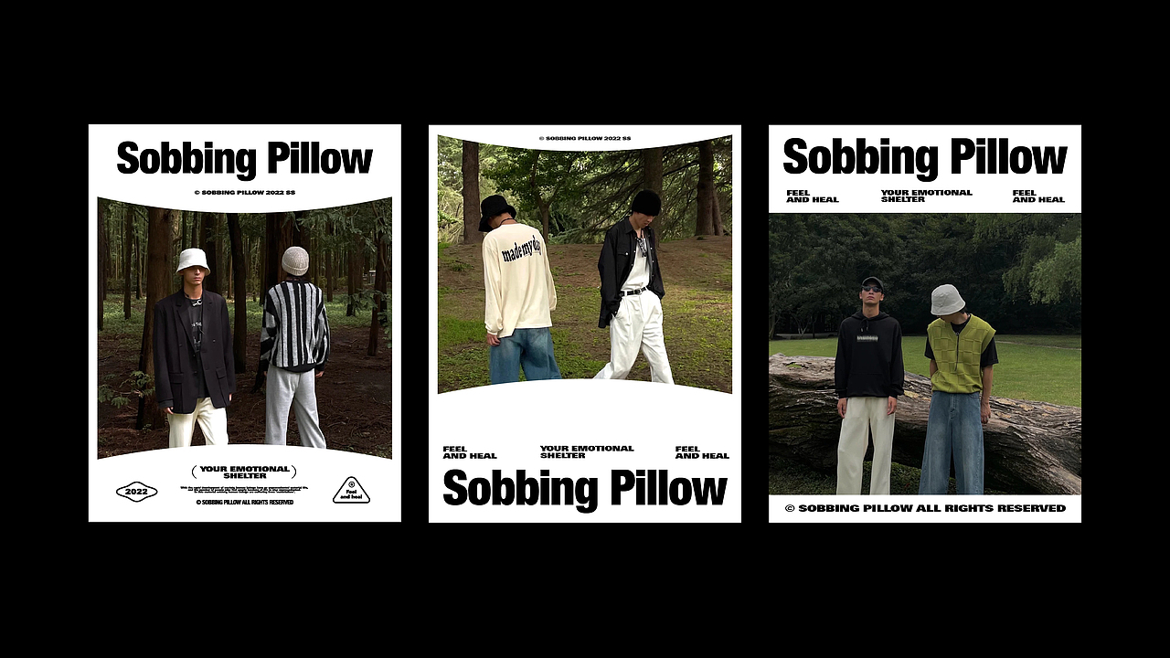 SOBBING PILLOW-潮流服装品牌设计