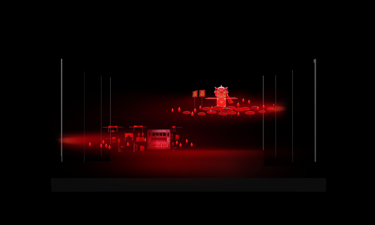 大美三清山-红烛和红伞