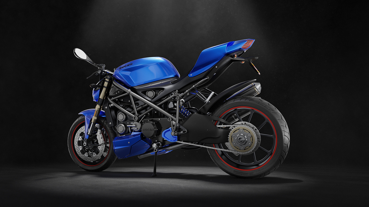 杜卡迪 街头霸王（图ZMTU1ODk4NDky） - 机械/交通 - 站酷设计师硬核计划原创素材 - 站酷ZCOOL