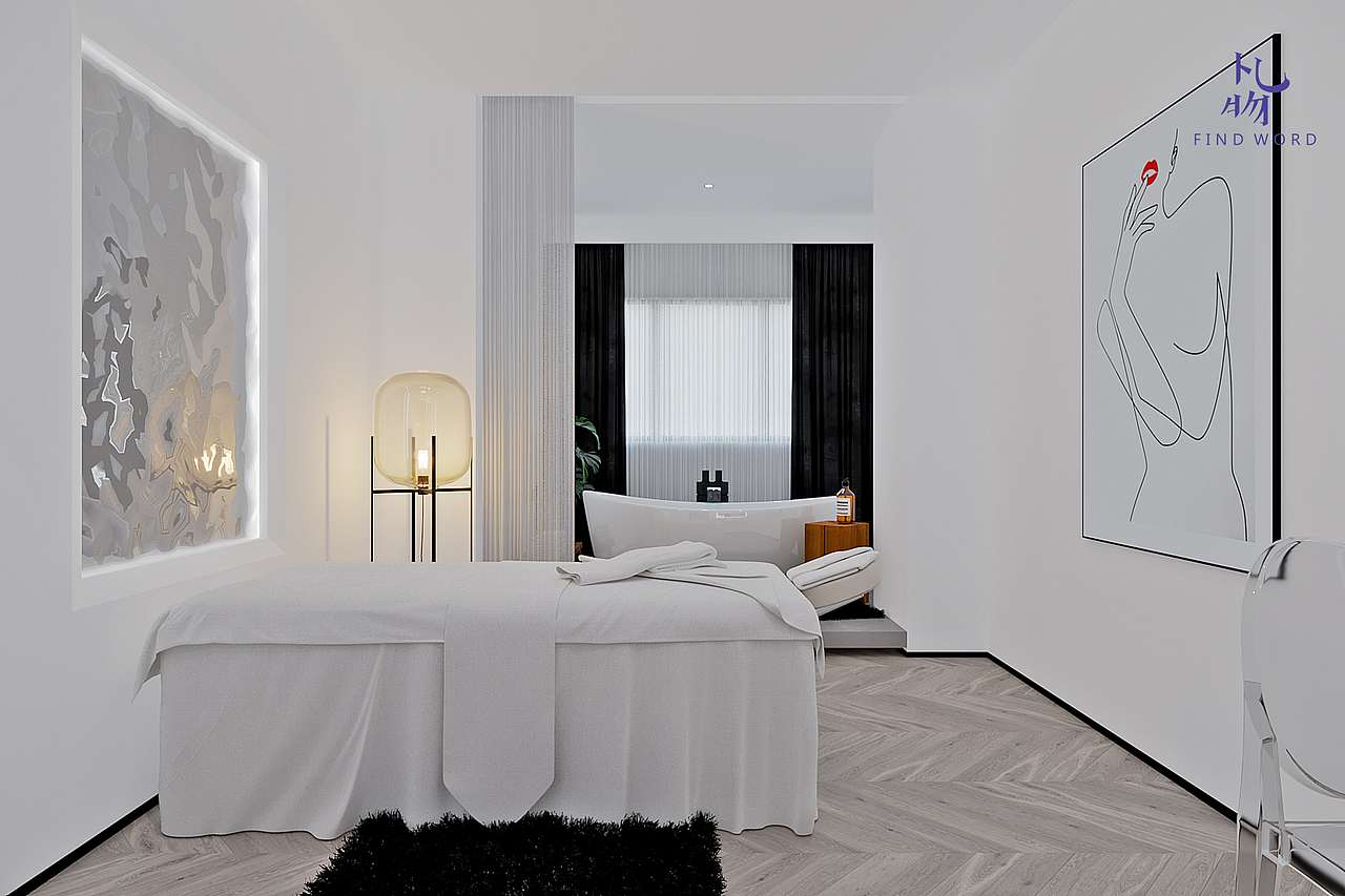 桂林DERMABELL皮肤管理中心（图ZMTg2MzI0NDA4） - 家装设计 - 站酷设计师杭州凡物空间设计原创素材 - 站酷ZCOOL