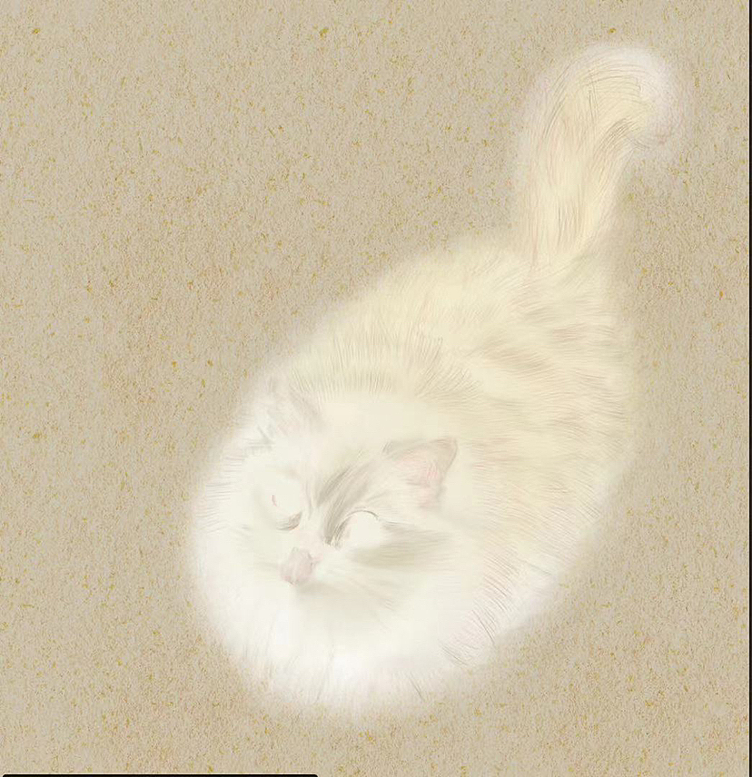 新中式手绘猫咪绘画过程分享～（图ZMzU1OTQyMTE2） - 艺术插画 - 站酷设计师萌宠新中式手绘原创素材 - 站酷ZCOOL