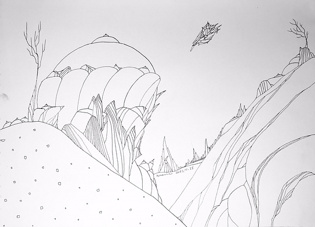 10月线描作品小集