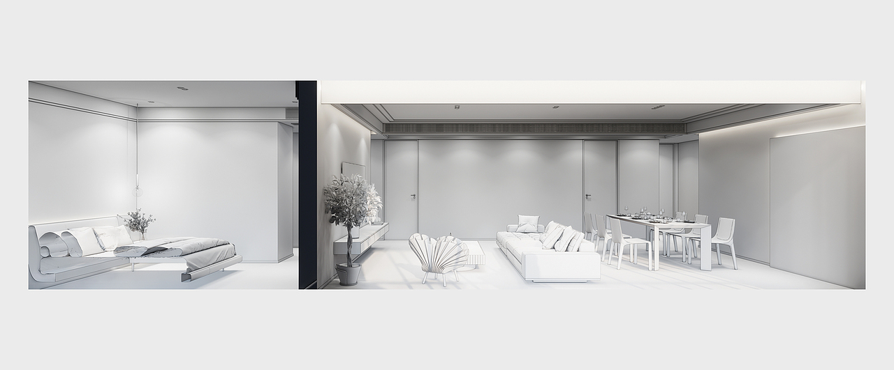 125㎡现代风格装修设计