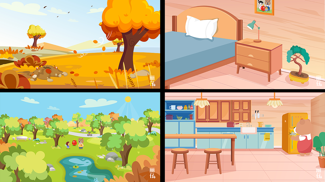 2021场景插画总结