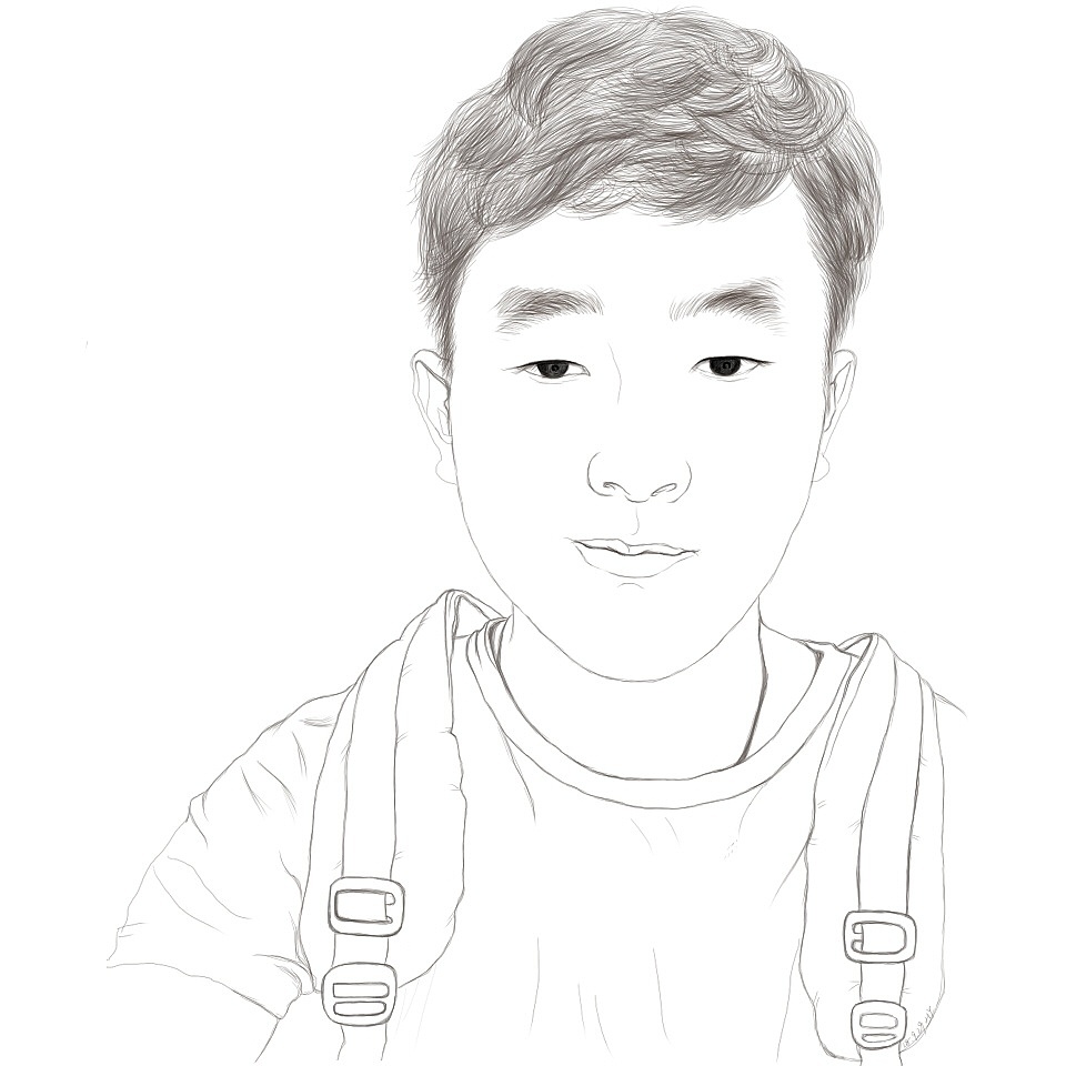 男生头像|插画|创作习作|红芋头_原创作品-站酷zcool