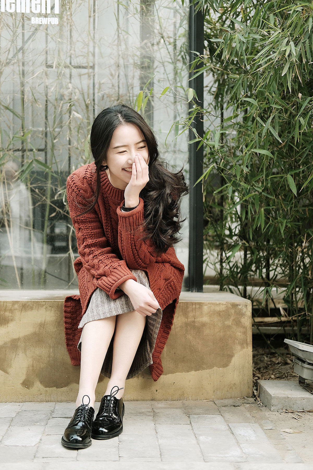 人像影集《笑容:)集装箱》