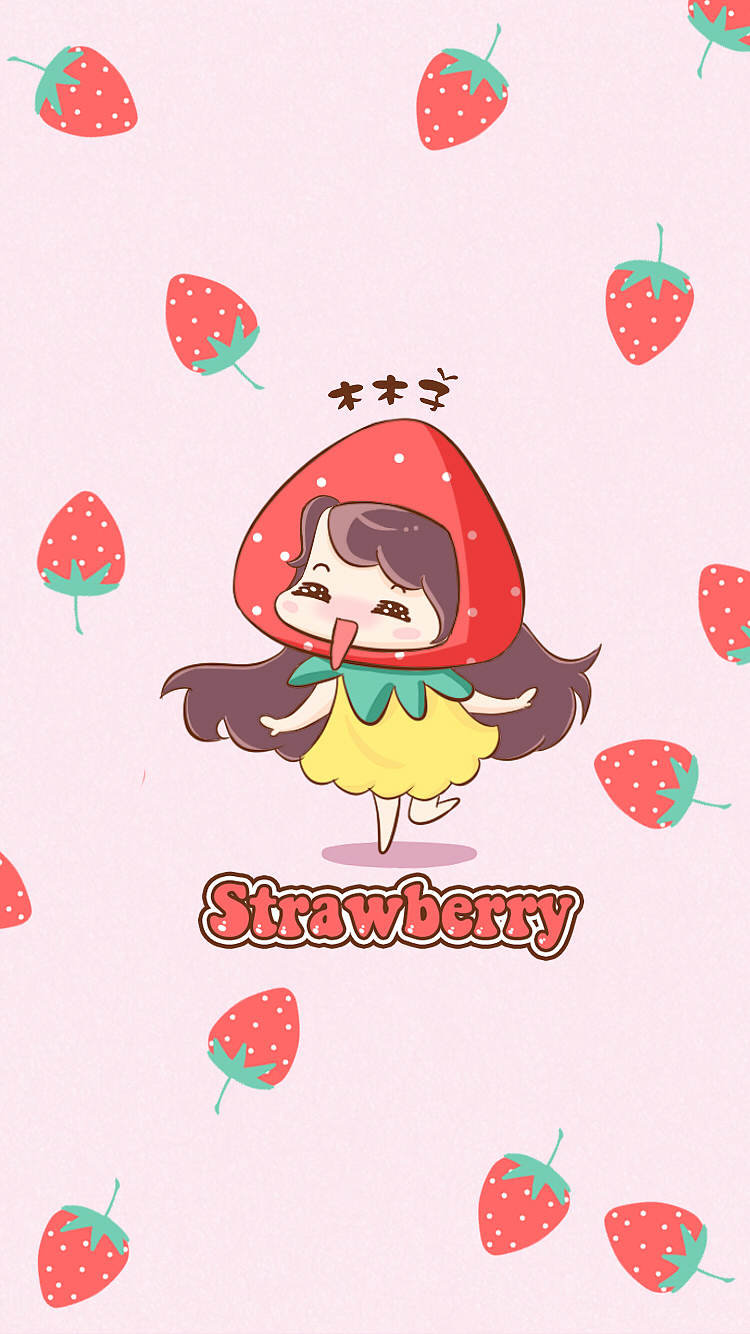 木木子插画——水果壁纸