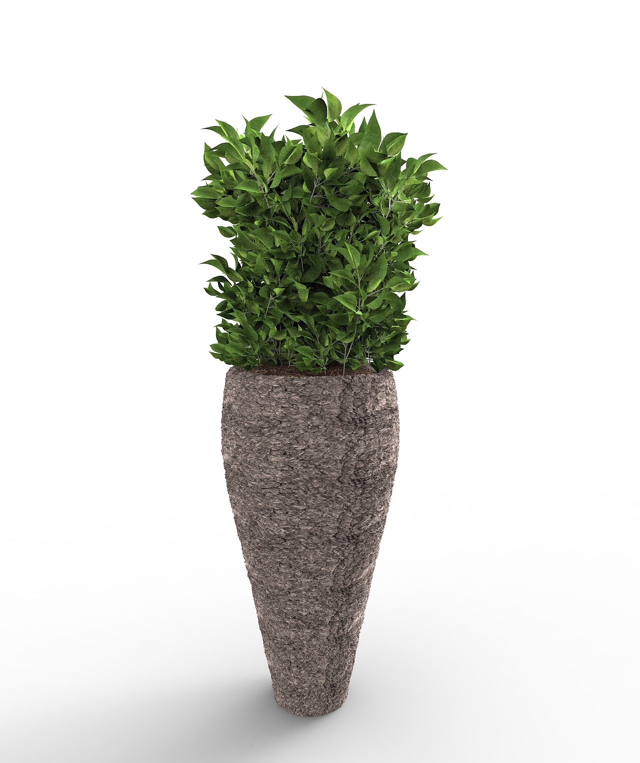 keyshot渲染办公室酒店植物