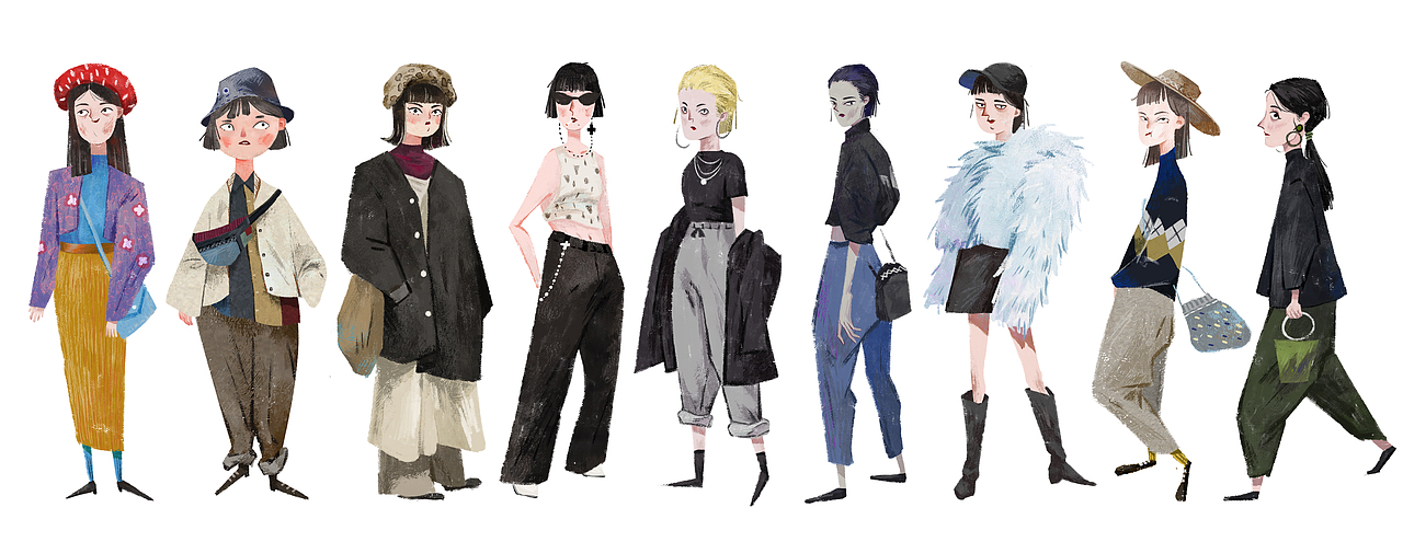 《 fashion girls 》系列2