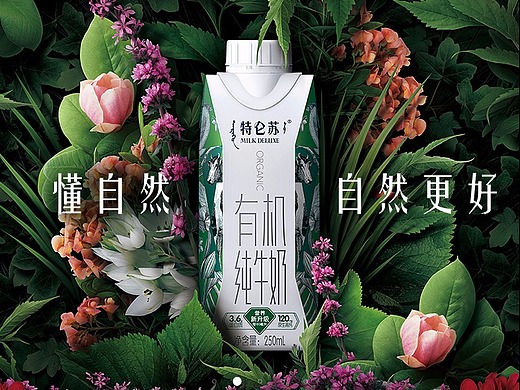 【特仑苏设计】有机奶新版详情页 首页活动设计