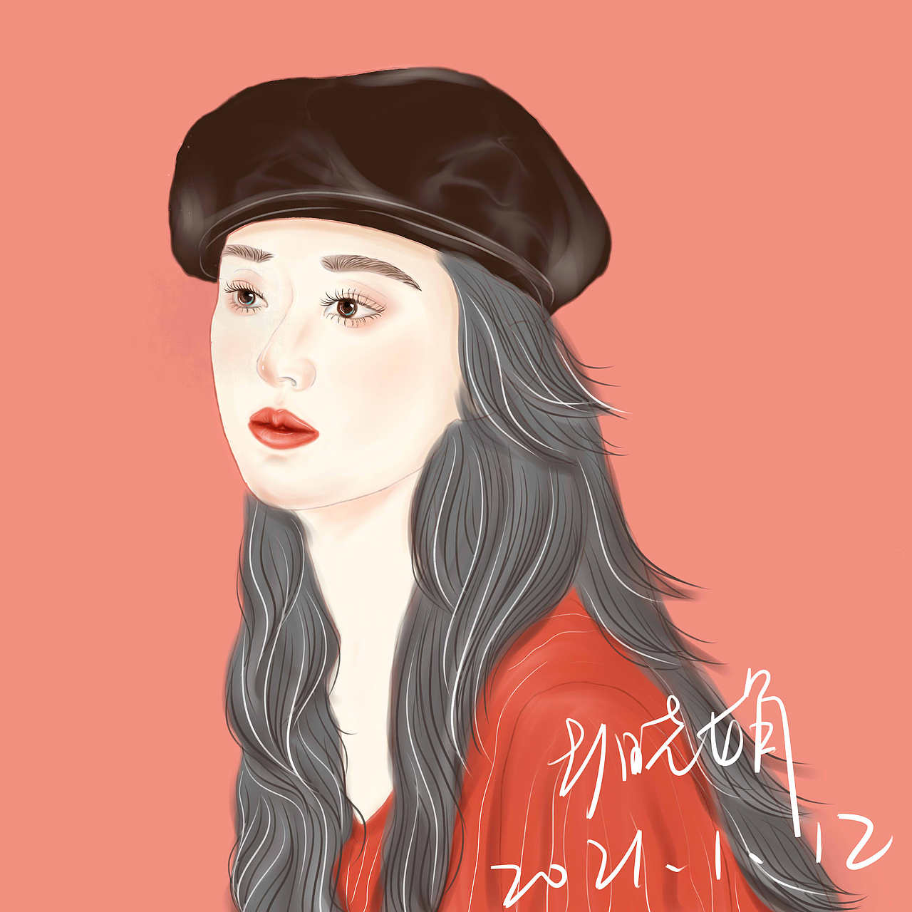 这个是画出来的原图 没有加效果的。