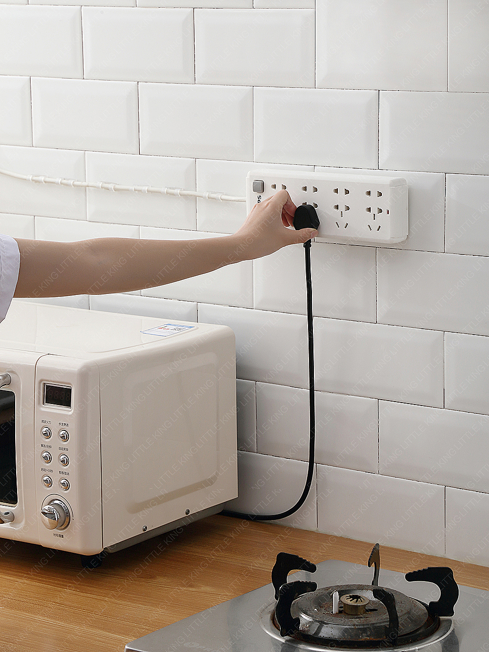 居家日用——插排固定器