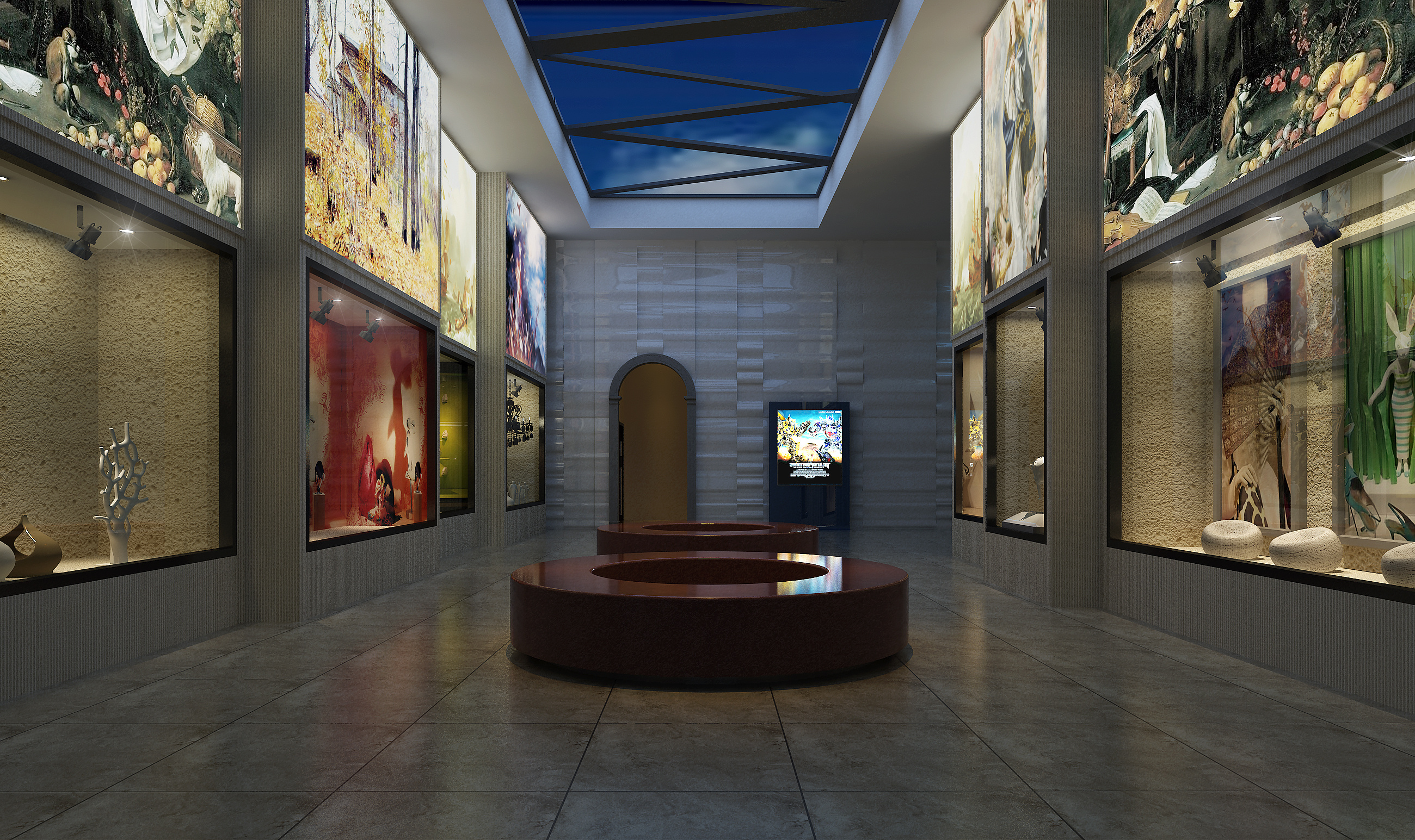 博物馆内部空间设计图片