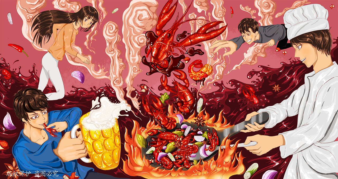 美味的小龙虾 欢迎合作