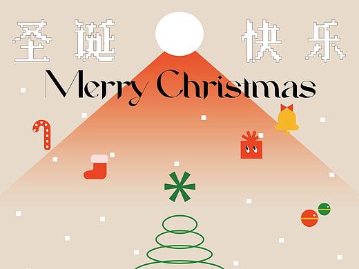 圣诞节动态海报