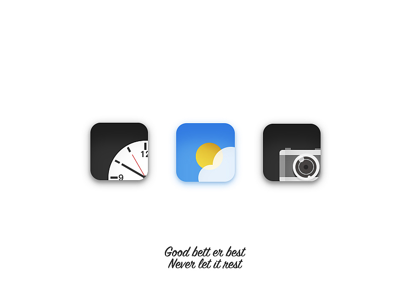 Good better best, Never let it rest.——临摹作品集（图ZOTAzOTY4NDQ=） - 图标 - 站酷设计师Kaede_原创素材 - 站酷ZCOOL