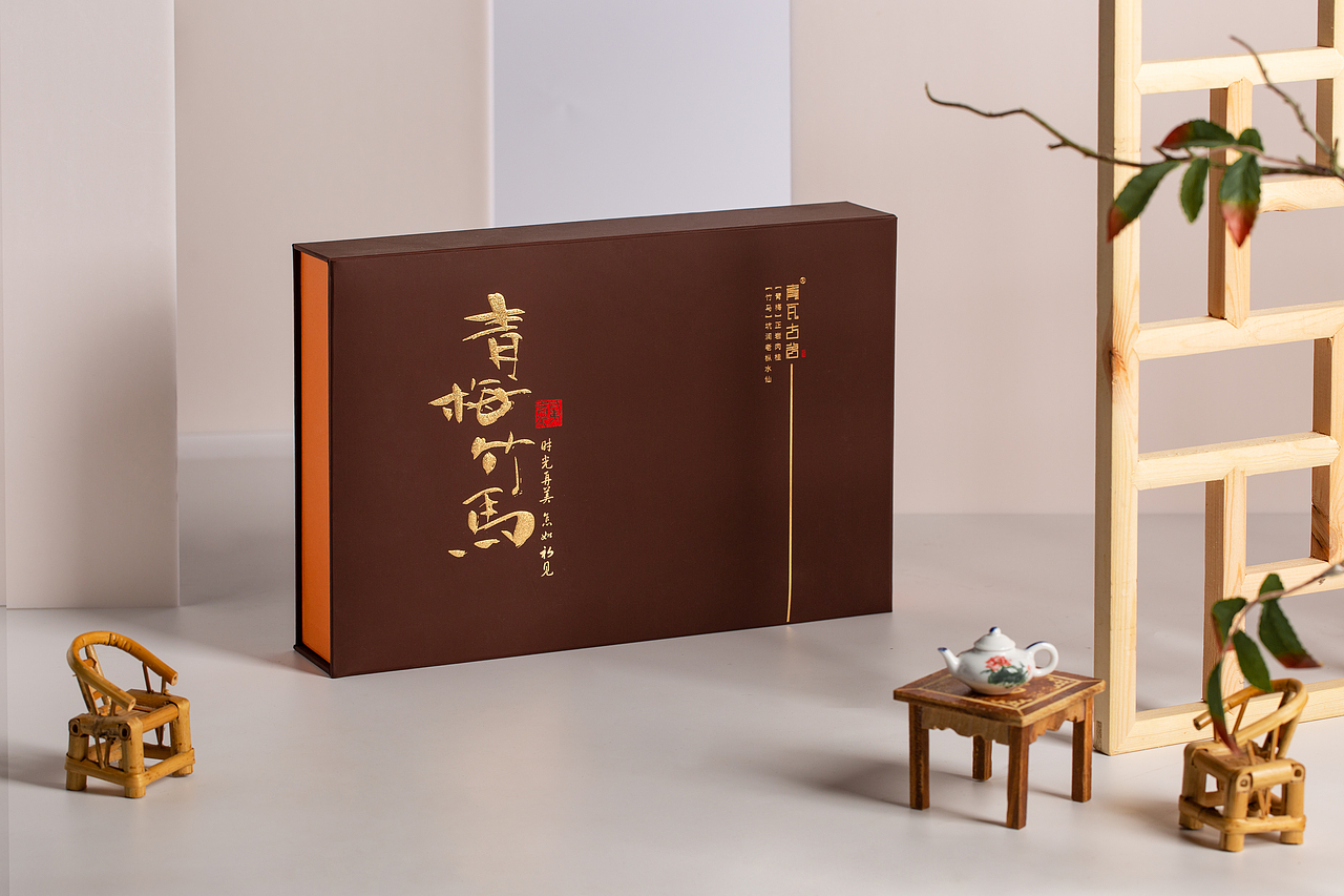 （青瓦古茗）logo加两个配套茶礼盒设计（图ZMjI3OTI5MDM2） - 包装 - 站酷设计师品初原创素材 - 站酷ZCOOL