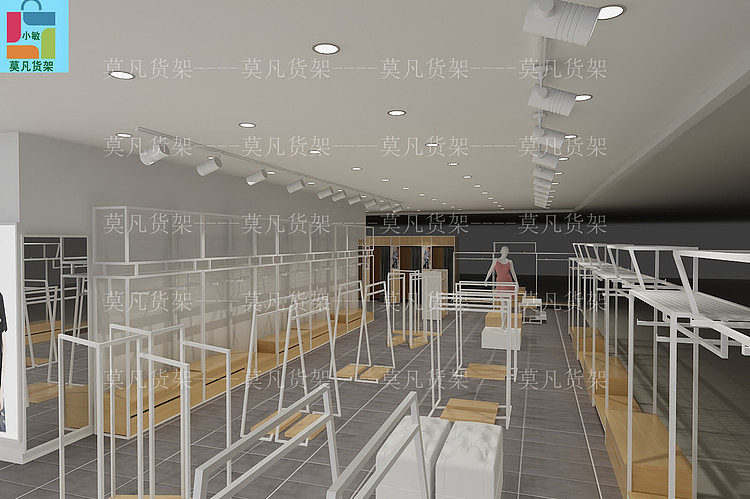 GT男士服装陈列货架最常见的陈列都有哪些方式