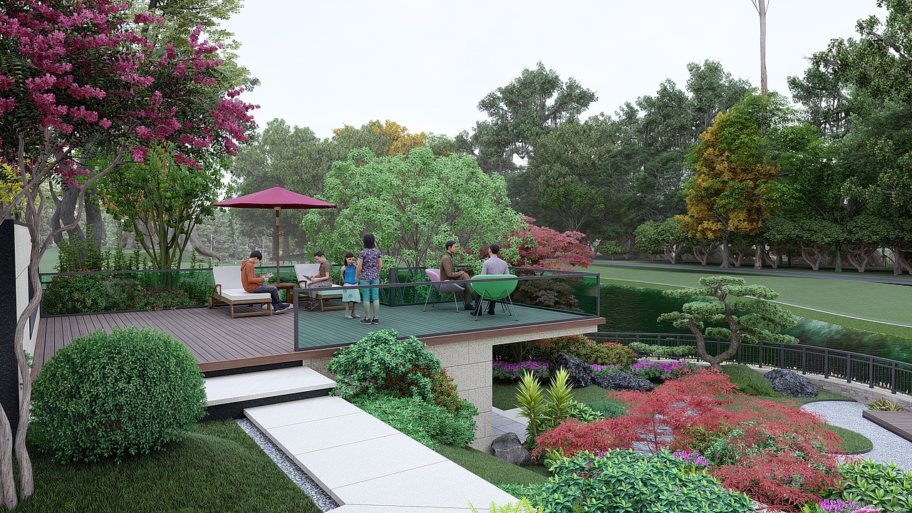 山水留情（图ZMjQ2MzkyOTg0） - 景观设计 - 站酷设计师画941原创素材 - 站酷ZCOOL