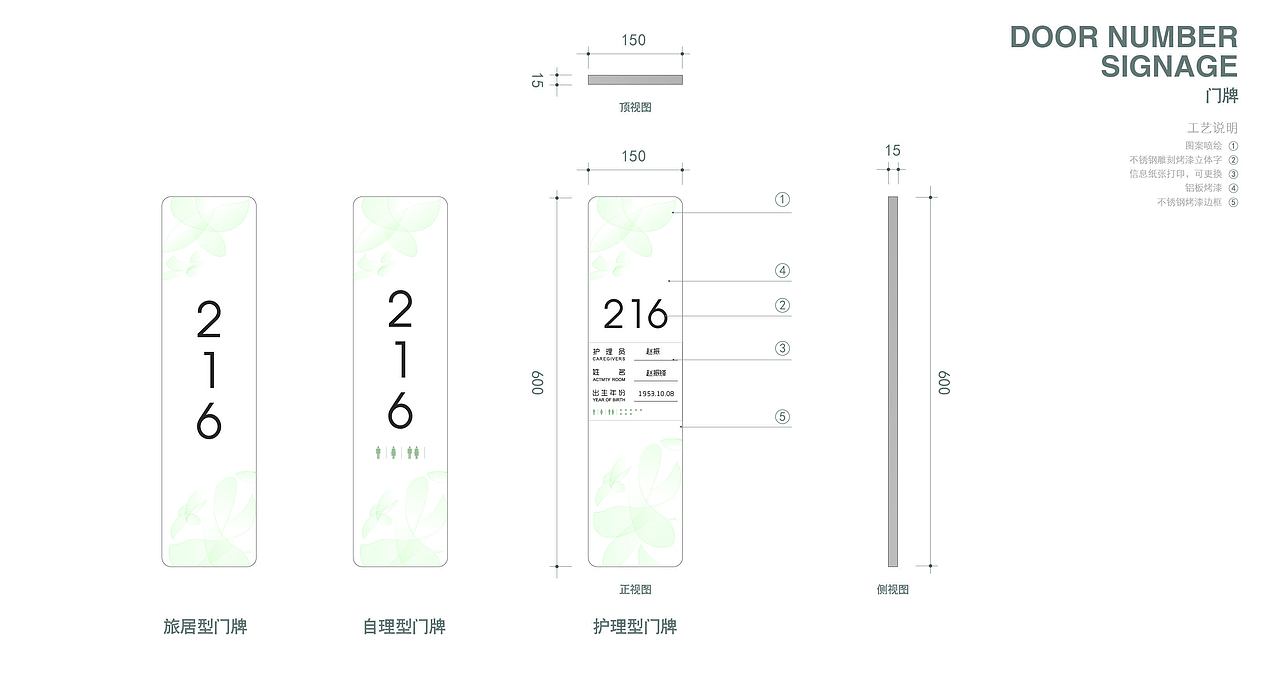 光大汇晨养老导视系统设计（图ZMTkzNzk3ODgw） - 商业空间设计 - 站酷设计师王百顺aaron原创素材 - 站酷ZCOOL