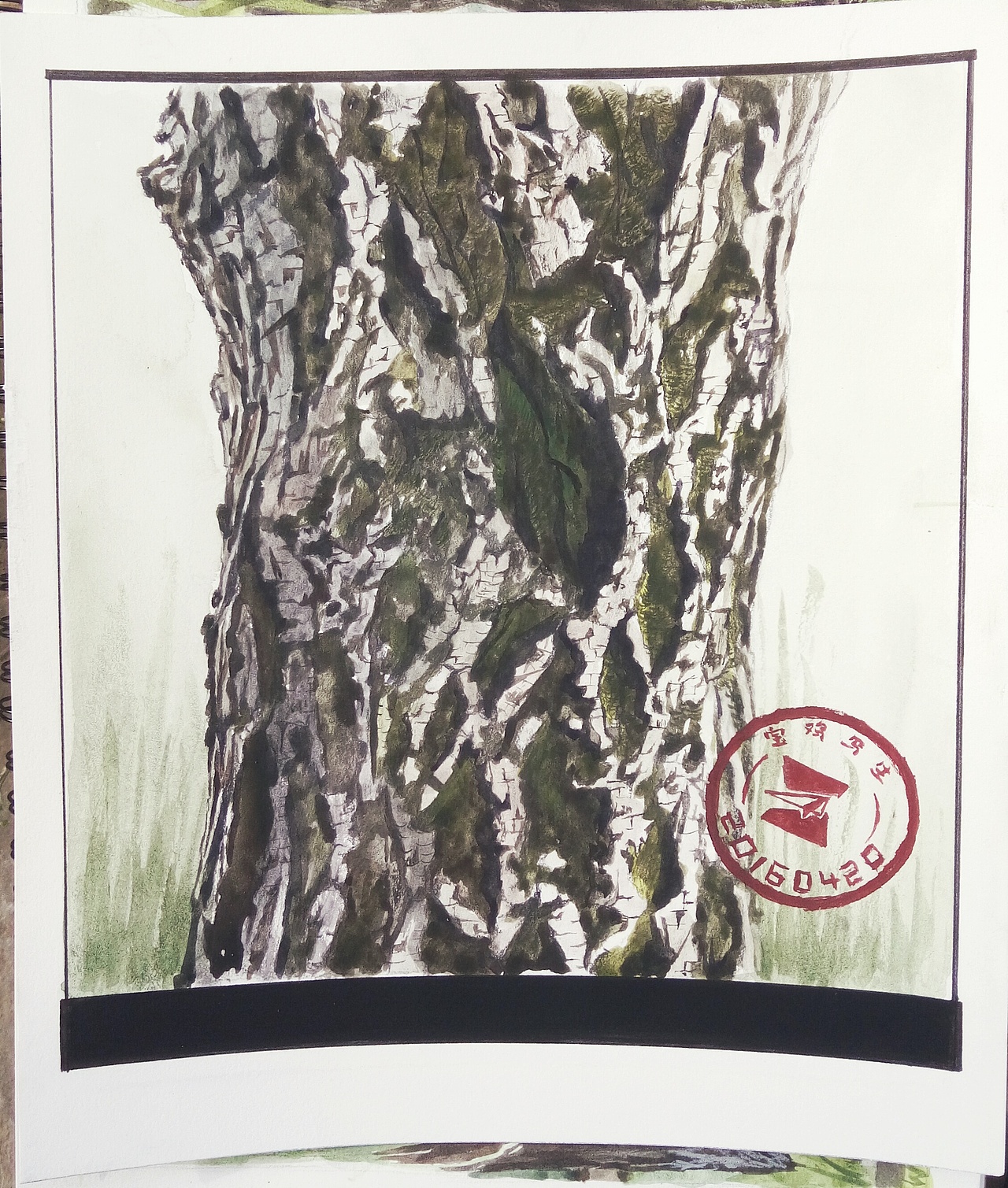 宝鸡写生--色彩（图ZNDczMDgwNjA=） - 绘画 - 站酷设计师金子折原创素材 - 站酷ZCOOL