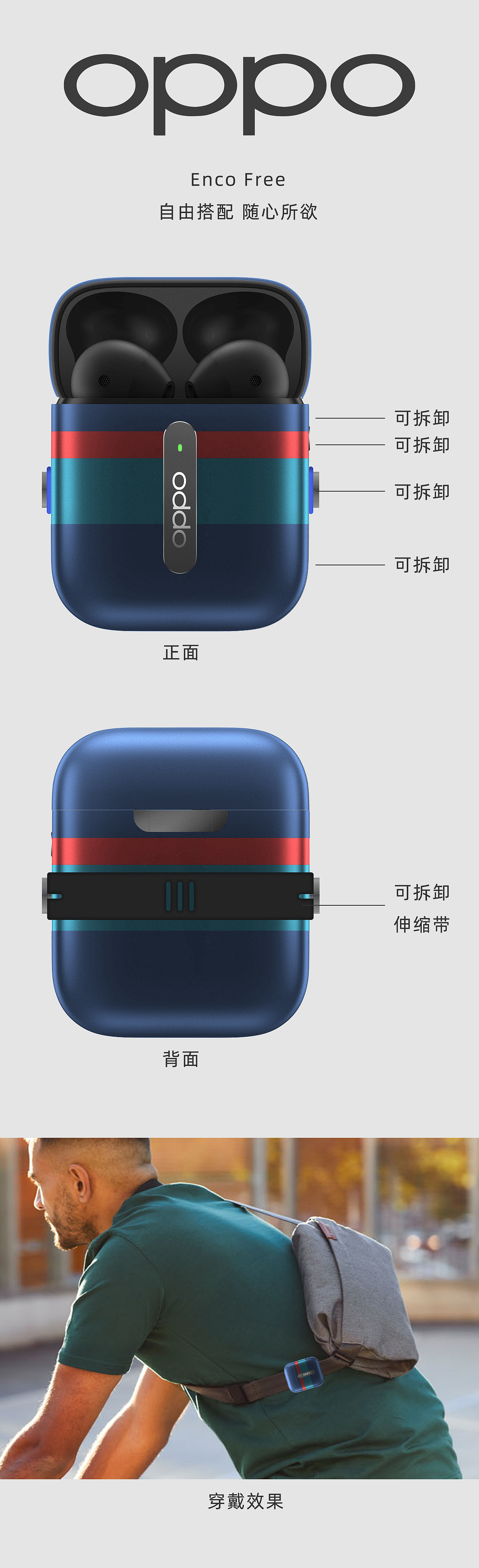 OPPO Enco Free — 可穿戴自由组合保护套（图ZMTkyODc3NDcy） - 图案 - 站酷设计师觉凯品牌创意原创素材 - 站酷ZCOOL