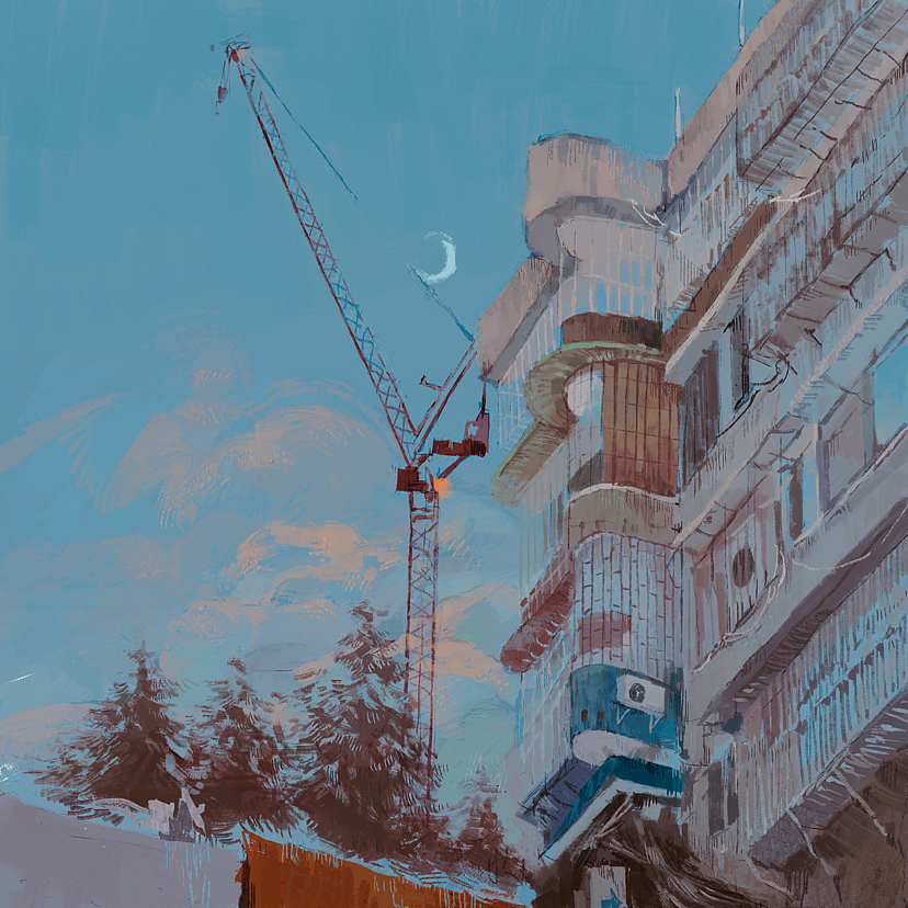 插画合集|湿暖气流