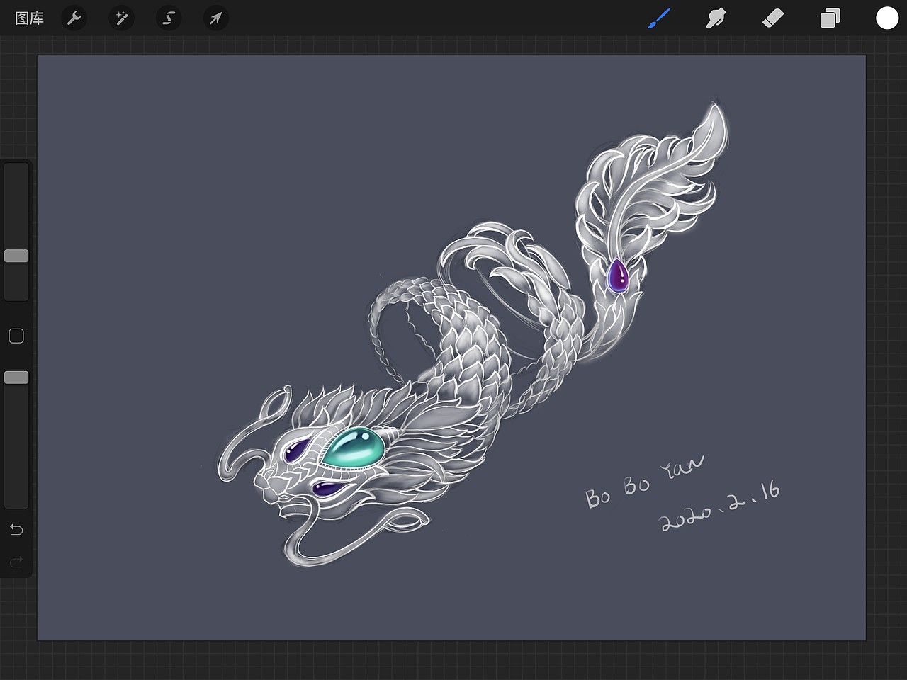 PS 手绘板 ipad绘画procreate高级珠宝设计手绘
