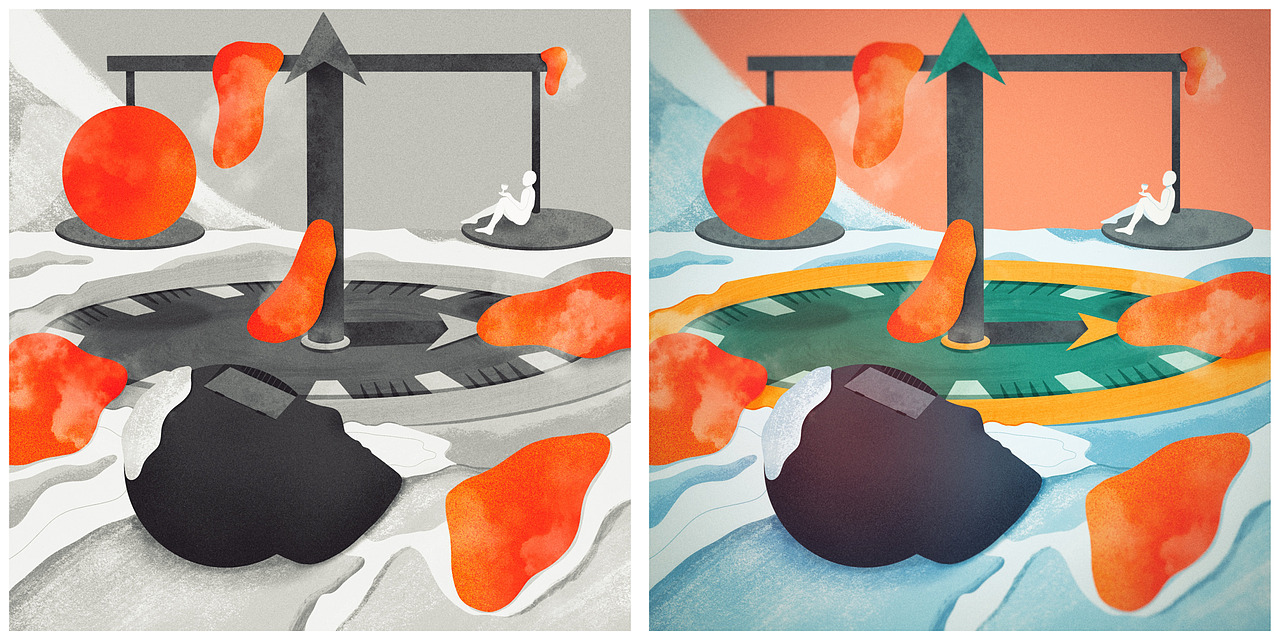 孤独的希望 The Light of Loneliness（图ZMjU1OTEyNDk2） - 艺术插画 - 站酷设计师LaughingYu原创素材 - 站酷ZCOOL