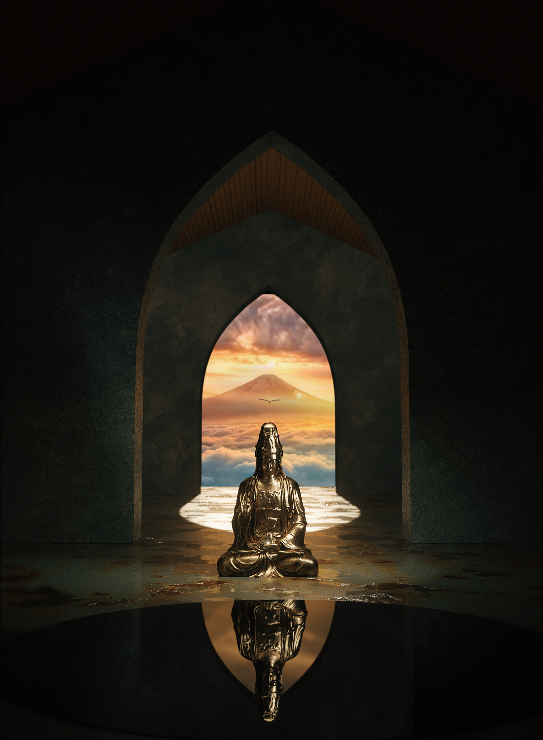 风格图——佛像造型设计（图ZMjQzMDk4MjA4） - 动画/影视 - 站酷设计师非分的眸子原创素材 - 站酷ZCOOL