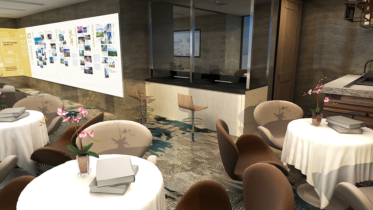 华侨城四海云亭集装箱临时营销中心设计