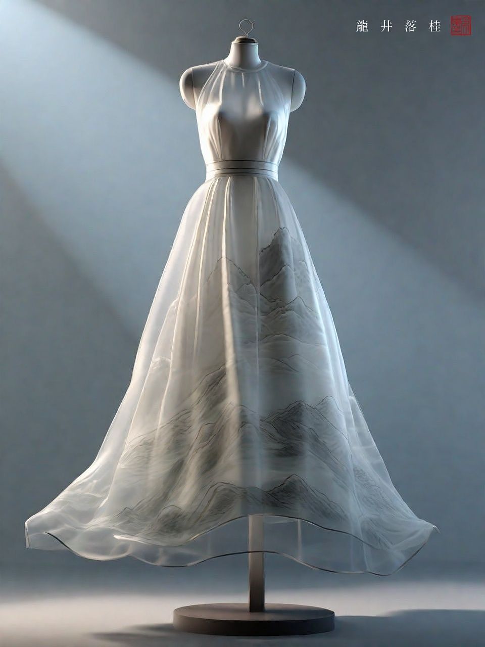 服装设计 | 把千里江山穿在身上（图ZMzYxNzg3ODQ0） - 传统/民族服饰 - 站酷设计师龙井落桂原创素材 - 站酷ZCOOL