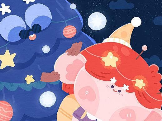 -Merry Christmas-大头小包下次圣诞再见~