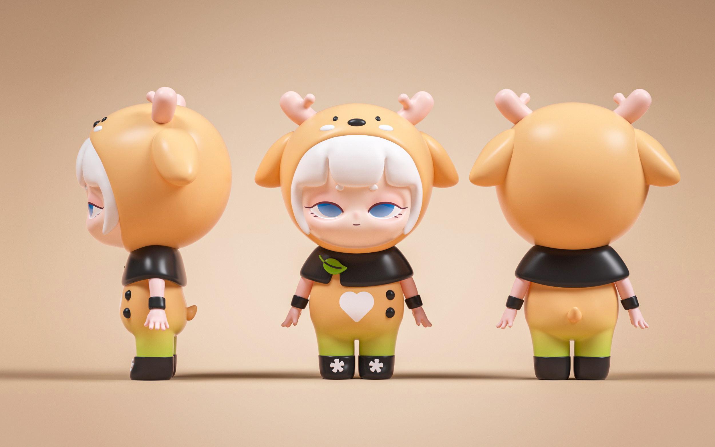 tianer丨潮玩系列|平面|ip形象|啵a呗 - 原创作品 - 站酷 (zcool)