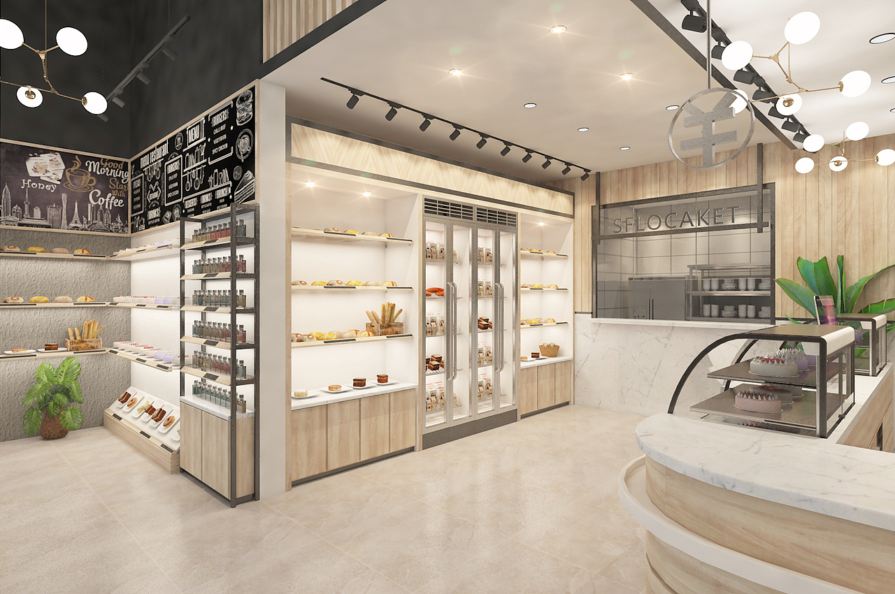 烘培店（图ZMTY5NTEyNTY0） - 建筑/空间 - 站酷设计师黑鸟文化艺术设计原创素材 - 站酷ZCOOL