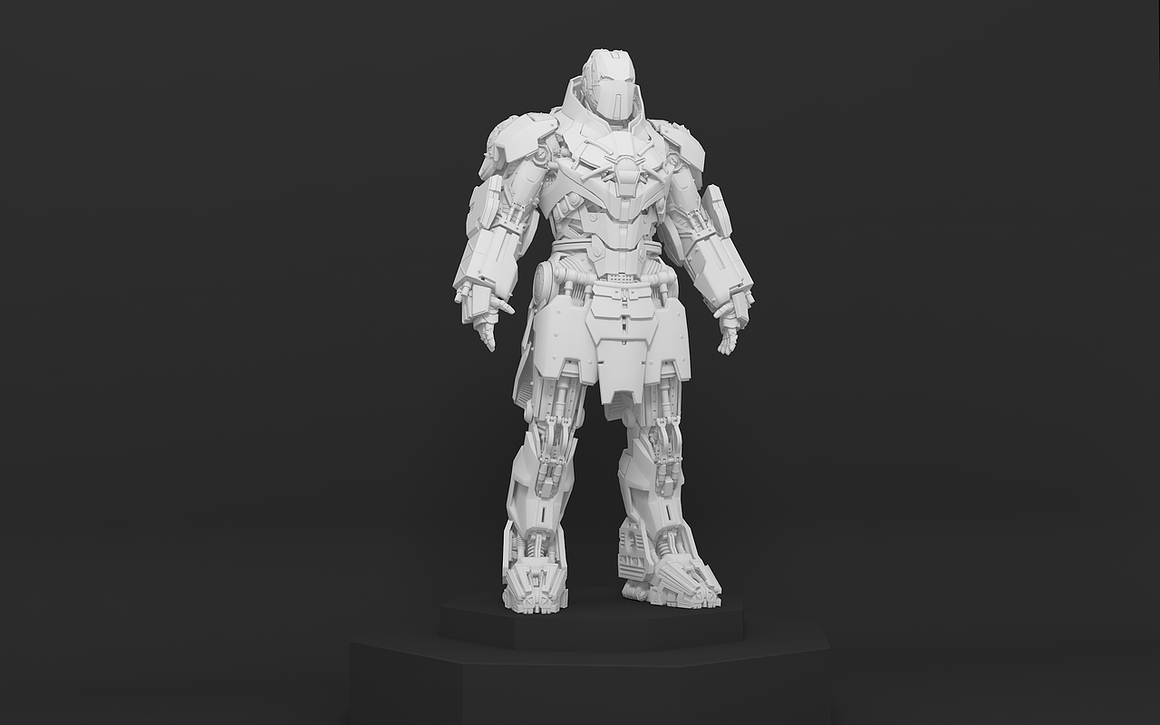 C4D白模作品展示系列1