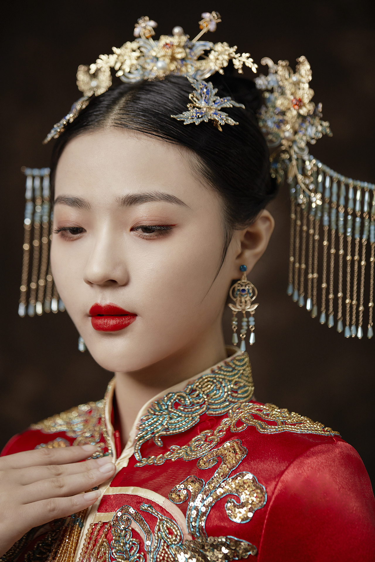 婚纱造型妆面创作