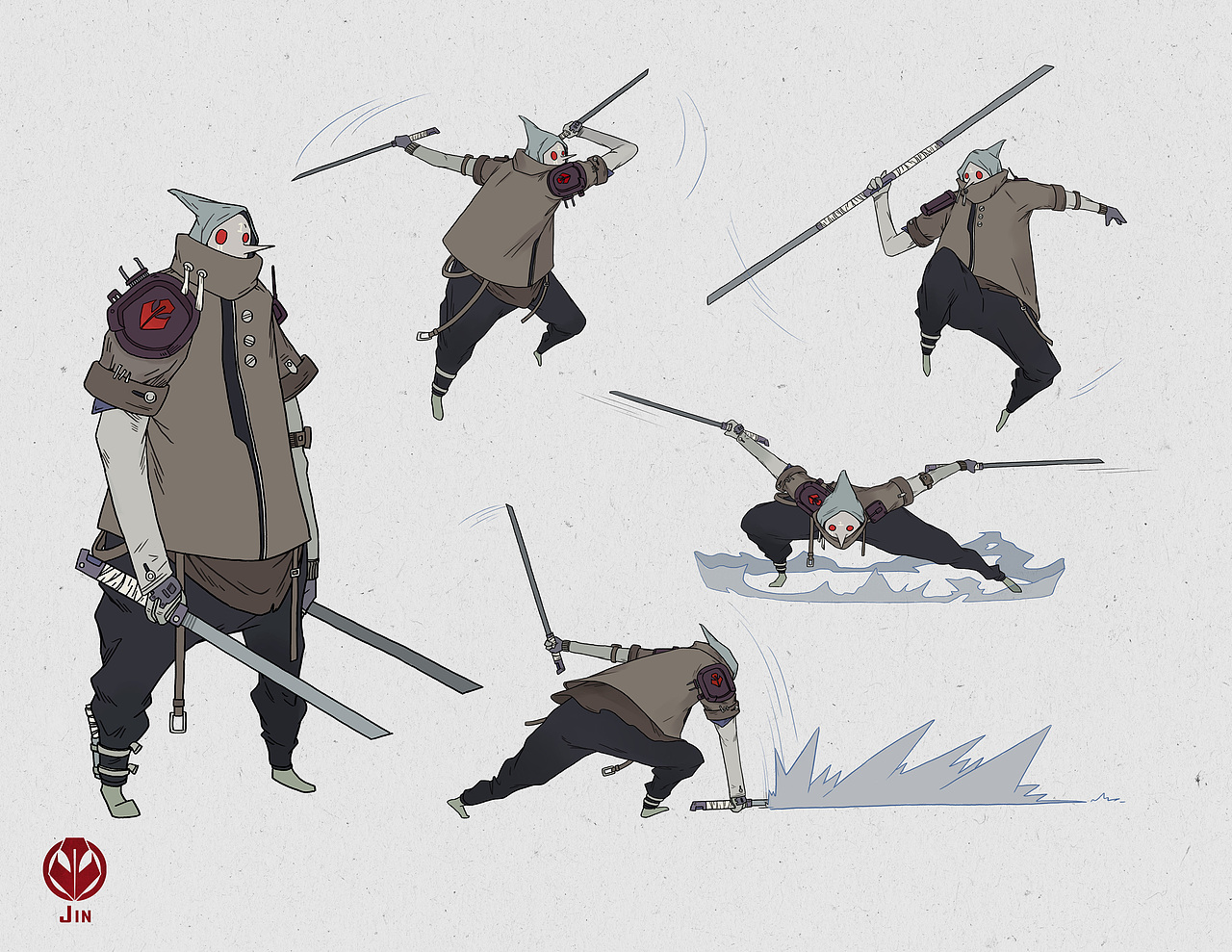 Mask 二部曲 + Demon Fire ( 二维动画&定格动画&角色设计)