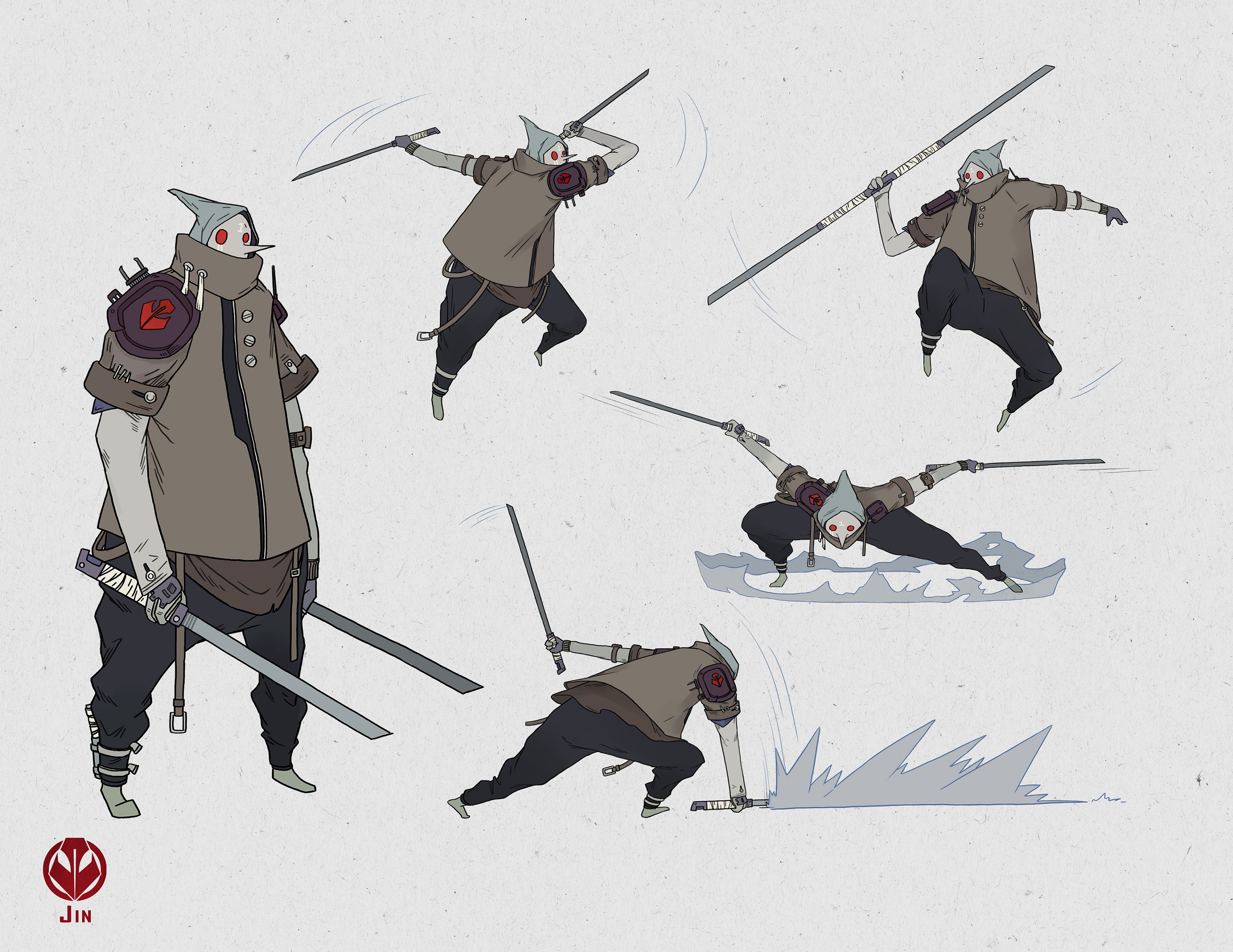 mask 二部曲   demon fire ( 二维动画&定格动画&角色设计)