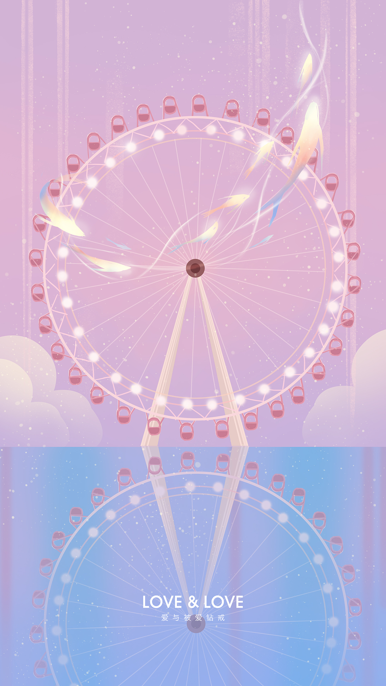 给LOVE&LOVE珠宝公司画的日更插图 第二辑