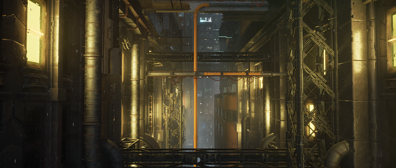 赛博朋克都市 图灵街区