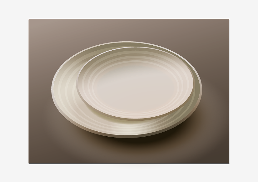 AI打造一套简约风欧式餐具（图ZMTQyODEyMzY=） - 品牌 - 站酷设计师雨木木Crystal原创素材 - 站酷ZCOOL