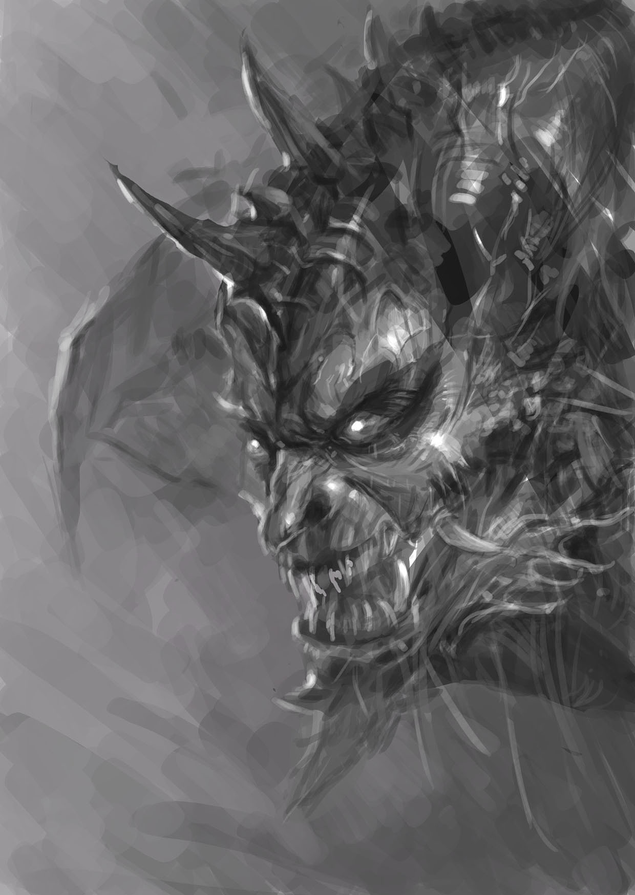 临摹黄光剑的作品