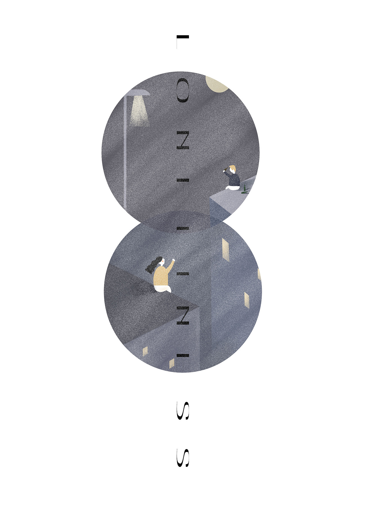 孤独（图ZMTE3MzYzMTI0） - 商业插画 - 站酷设计师QG宫泽原创素材 - 站酷ZCOOL